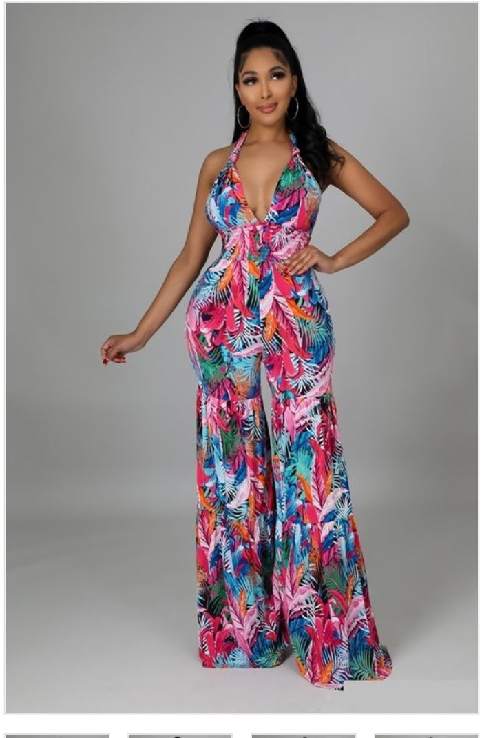 Tropical Babe Jumpsuit