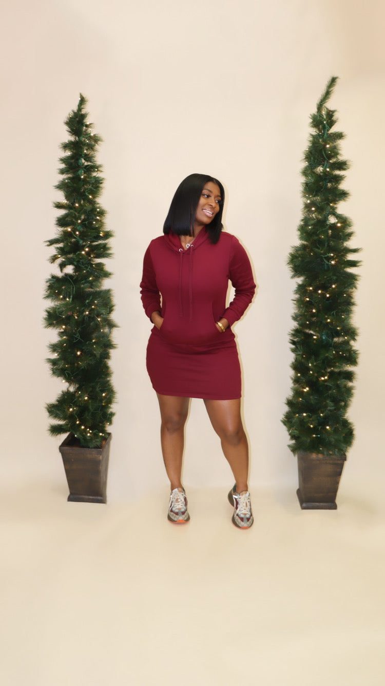 Chill Babe Hoodie Dress