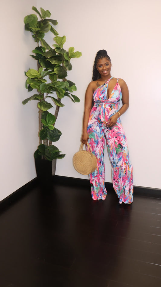 Tropical Babe Jumpsuit