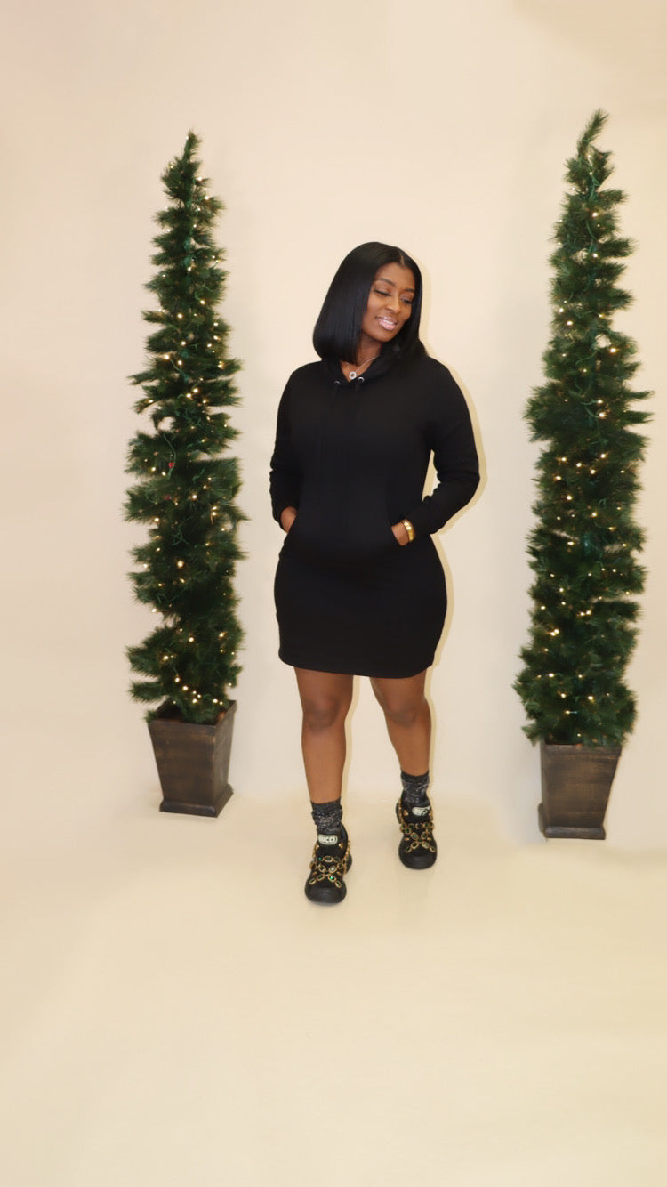 Chill Babe Hoodie Dress